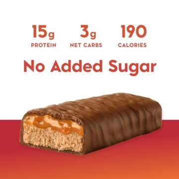 Nick's Protein Bars Gooey Bundle | Low Carb Keto Friendly Snacks No Added Sugar (3 x Multipack 12 bars x 50g)