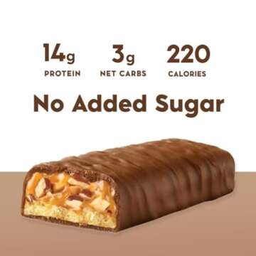 Nick's Protein Bars Gooey Bundle | Low Carb Keto Friendly Snacks No Added Sugar (3 x Multipack 12 bars x 50g)