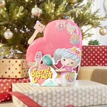 Secret Crush Surprise Large & Small Dolls - Sundae Swirl, Winnie Wafflecone Candy-Themed Hammer, Hea...