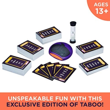 Taboo Party Board Game with Buzzer for Ages 13 Plus