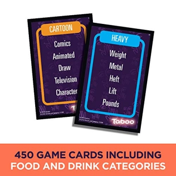 Taboo Party Board Game with Buzzer for Ages 13 Plus