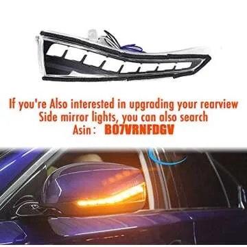 PGTOPONE Real Carbon Fiber Side Mirror Cover Caps for Infiniti Q50 Q50s Sedan 2014-2020 Q60 Q70 QX30 QX50 2015-2020 Side Door Wing Mirror Cap Covers Replacement OEM (Horn design style)