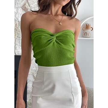 Fashionable EFAN Tube Top for Women - Summer Essential