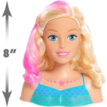 Barbie Dreamtopia Mermaid Styling Head - Unique Styling Fun