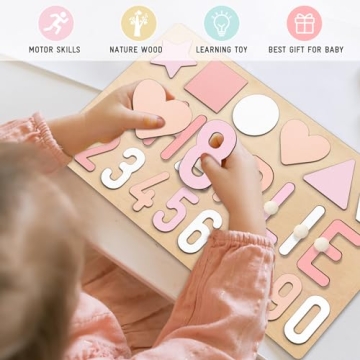 Personalized Wooden Name Puzzles for Toddlers Learning Toy