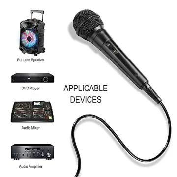 Shinco Handheld Dynamic Microphone with ON/OFF Switch