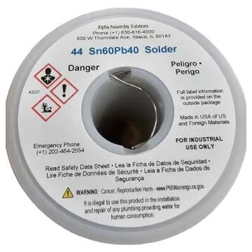 Kester 24-6040-0027 Wire Solder 1Lb, 0.031" Diameter