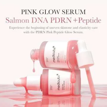 Medicube Salmon DNA PDRN Pink Peptide Serum for Radiance