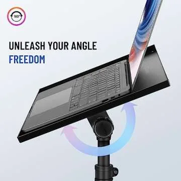 CAHAYA Adjustable Tripod Projector Stand 29-65in