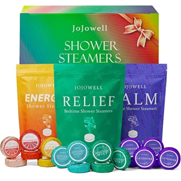 JoJowell 18 Pack Aromatherapy Shower Steamers