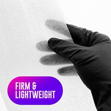 Colortrak Professional Reusable Hair Coloring Meche Sheets - 100 Sheets, 5 x 16 Inches