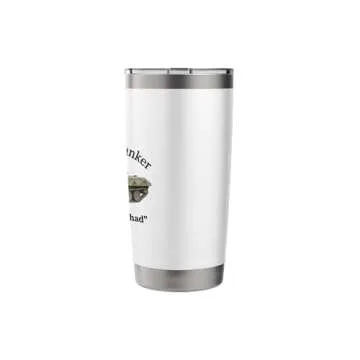 U.S. Army Tanker "Best Job I Ever Had" M551 Sheridan Stainless Steel Insulated Tumbler