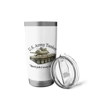 U.S. Army Tanker Insulated Tumbler for Veterans