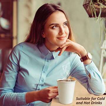 Paper Cups, 150 Pack 8 Oz Paper Cups, Paper Coffee Cups 8 Oz, Hot Cups Paper Coffee Cups Paper Cups 8 Oz Water Paper Cups Paper Coffee Cups 8 Oz Coffee Cups 8 Oz Paper Cups Water Cups Paper Cups