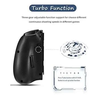 binbok Joypad for Switch - Wireless LED Controller