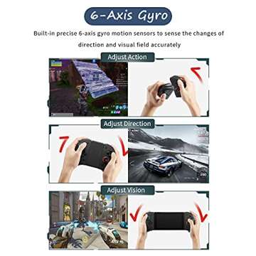 binbok Joypad for Switch - Wireless LED Controller