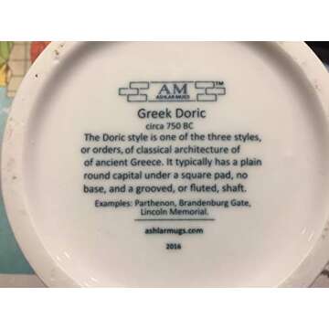 Greek Doric Architecture Mug