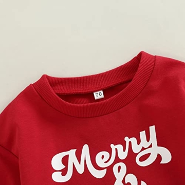 Infant Boy Girl Crewneck Sweater Merry&Bright 0-6M