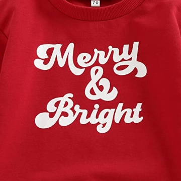 Infant Boy Girl Crewneck Sweater Merry&Bright 0-6M