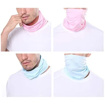 Leamekor UV Face Cover Neck Gaiter - Ideal for Summer Activities