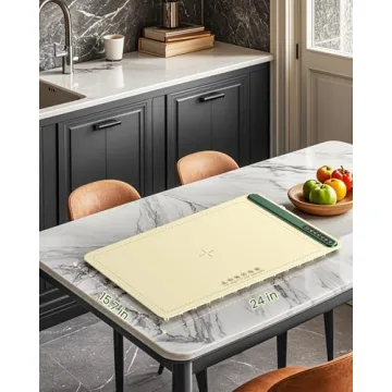 Warming Mat for Food: Portable Fast Even Heating Thickened Silicone Food Warmers for Parties, Roll Up Electric Warming Tray Hot Plate Versatile for Home Buffet Travel