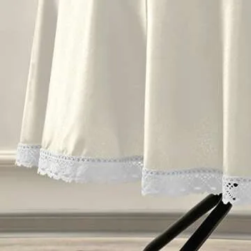 OREZI Round Table Cloths for Spring Decor and Parties