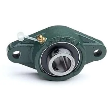 AJANTA INDUSTRIAL UCFL205-14 Premium 2 Bolt Flange Bearing 7/8" Bore (Pack 2)