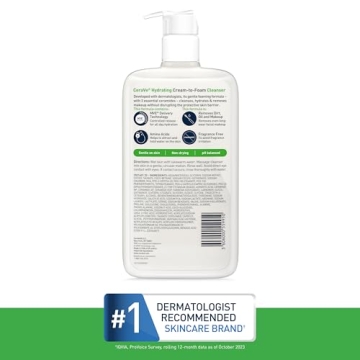 CeraVe Hydrating Foam Cleanser for Dry Skin