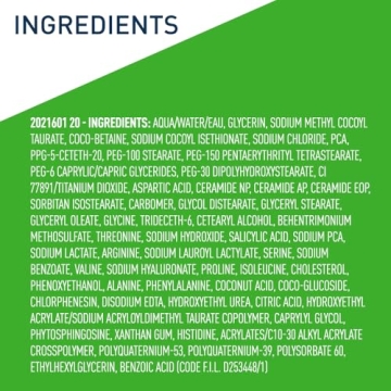 CeraVe Hydrating Foam Cleanser for Dry Skin