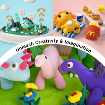 Drawdart Air Dry Clay Kit - Safe and Fun for All Ages