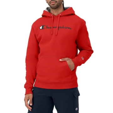 Champion Men's Powerblend Hoodie - Comfortable Fleece Sweatshirt Reg & Big Tall
