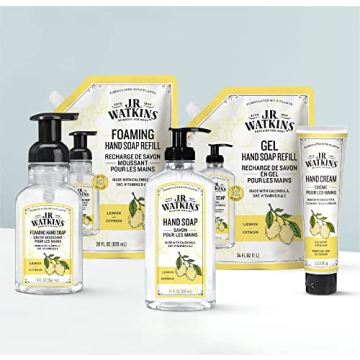 J.R. Watkins Natural Foaming Hand Soap - Refreshing Lemon Scent