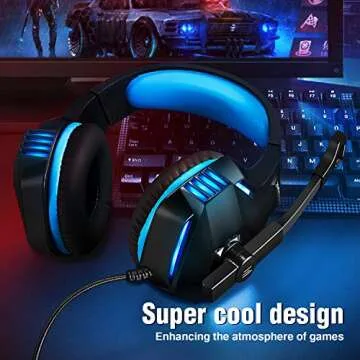 Micolindun Gaming Headset for Xbox, PS4, and PC