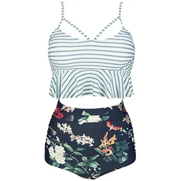 COCOSHIP High Waist Bikini Set – Stylish & Flattering Swimwear for Summer Fun