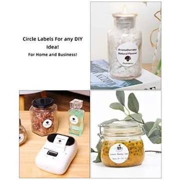 Phomemo Multi-Purpose Round Labels - Durable & Waterproof