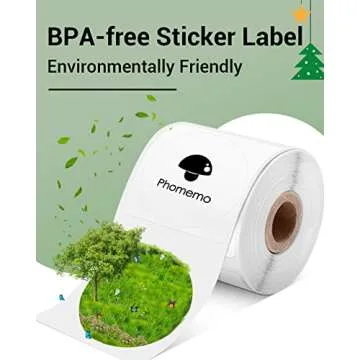 Phomemo Multi-Purpose Round Labels - Durable & Waterproof
