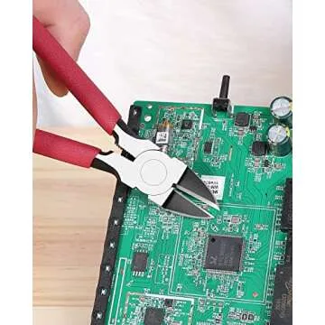 IGAN-P6 Wire Cutters (Pack of 2), 6-inch Ultra Sharp & Powerful Side-cutting Pliers with Longer Flush Cutting Edge, Ideal Wire Cutter for Crafts, Floral, Electrical & Any Clean Cut Needs