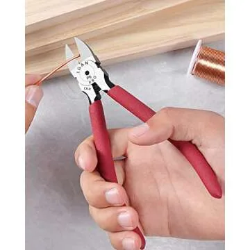 IGAN-P6 Wire Cutters (Pack of 2), 6-inch Ultra Sharp & Powerful Side-cutting Pliers with Longer Flush Cutting Edge, Ideal Wire Cutter for Crafts, Floral, Electrical & Any Clean Cut Needs