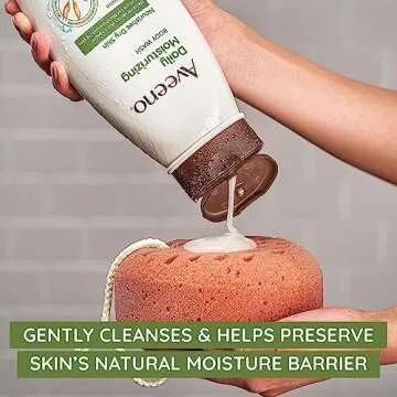 Aveeno Daily Moisturizing Body Wash - 18 fl. Oz, 2 Pack with Prebiotic Oat