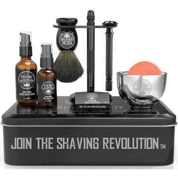 Luxury Safety Razor Shaving Kit for Men