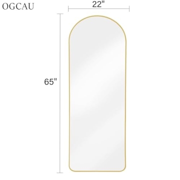 OGCAU Arched Full Length Mirror - Stylish & Functional