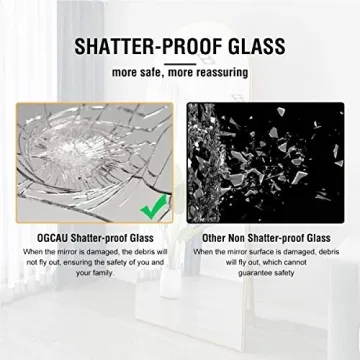 OGCAU Arched Full Length Mirror - Stylish & Functional