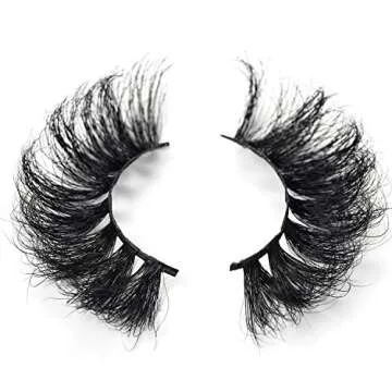 Lethot 25mm Mink Lashes Fluffy & High Volume Eyelashes