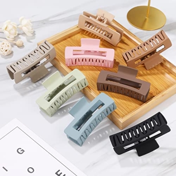 Mandydov Stylish Large Hair Claw Clips for Women