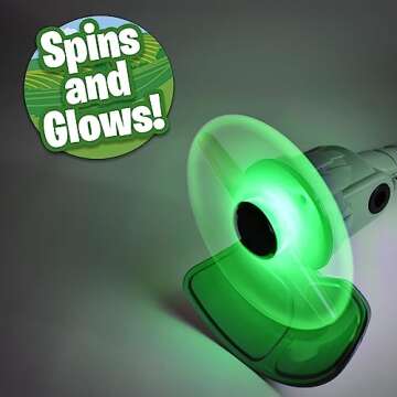 John Deere Sunny Days Entertainment Power Tools Weed Trimmer - Construction Tool with Lights and Sounds | Toy for Kids