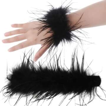 LIU JUN Women's Feather Snap Bracelet - Stylish Adjustable Cuff for Any Occasion