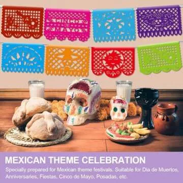 Fiesta Party Banners - Vibrant Mexican Decor 90 FT