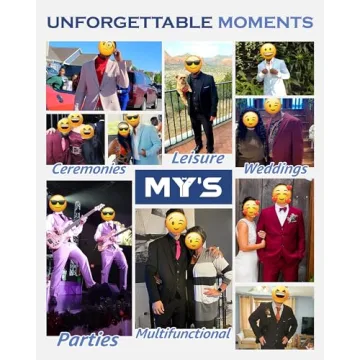 Stylish MY'S Slim Fit Suit Set for Any Occasion