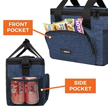 OPUX Insulated Collapsible Cooler Bag for All Occasions