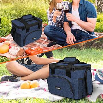 OPUX Insulated Collapsible Cooler Bag for All Occasions